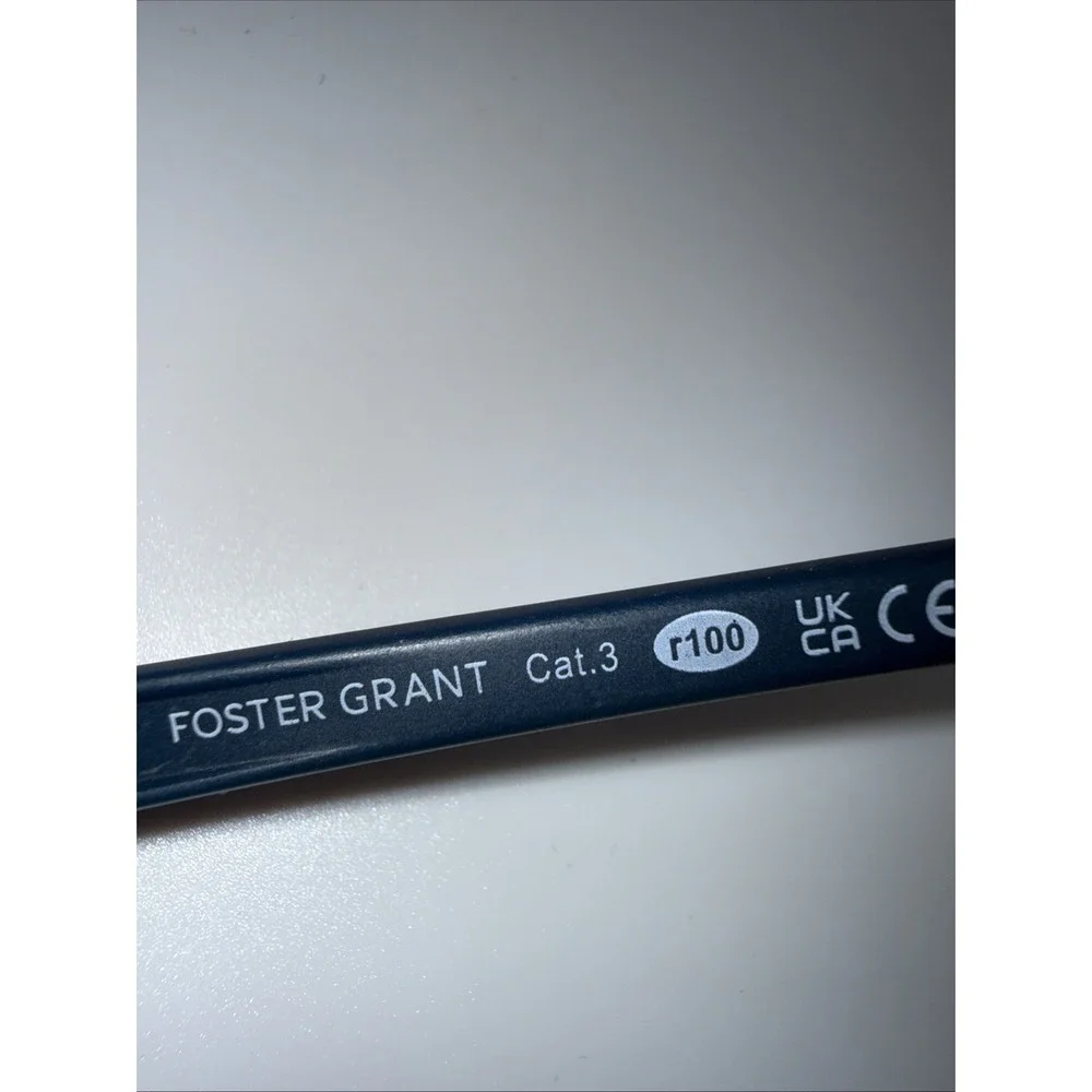 CALIBLUE Blue Mirrored Sunglasses Wrap Sport  Shield FOSTER GRANT SR1023 New Tag
